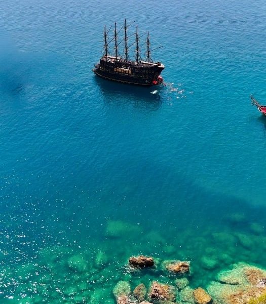 Antalya GONSTER Piraten Bootsfahrt