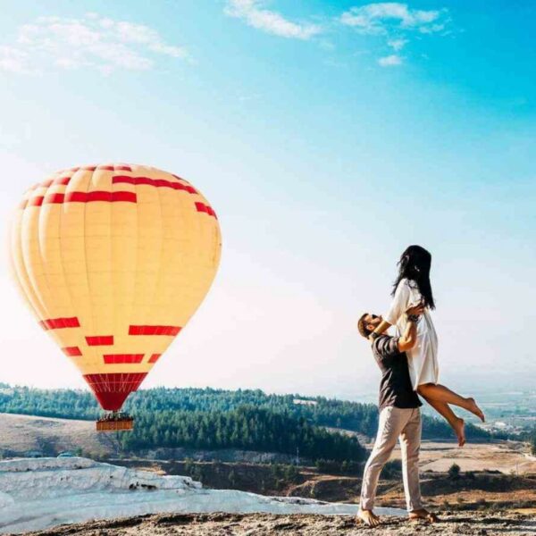 Heißluftballonfahrt in Pamukkale von Antalya