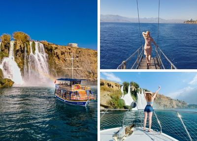 Antalya Wasserfall Bootsfahrt